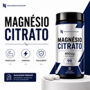 MAGNÉSIO CITRATO 400mg | 90 Cápsulas