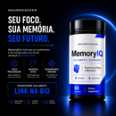 MemoryIQ Ultimate Support | Suporte Premium para Foco e Memória | 60 Cápsulas