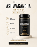 Ashwagandha KSM66 Premium | 500mg - 60 Cápsulas
