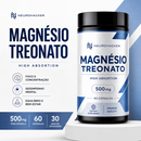 Magnésio Treonato 500mg | Alta Absorção | 60 Cápsulas - Neurohacker