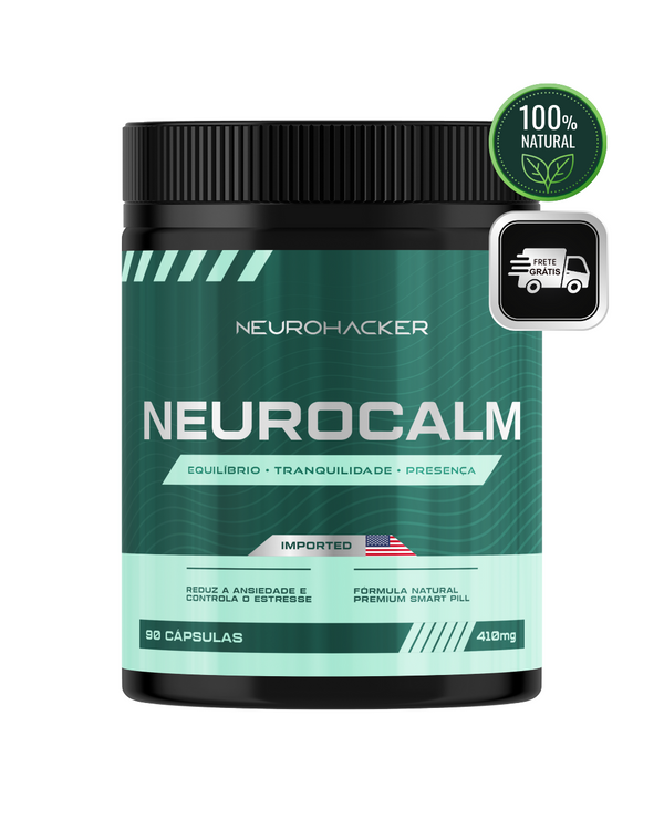 NEUROCALM | EQUILÍBRIO | TRANQUILIDADE | PRESENÇA - 30 CÁPSULAS