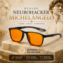ÓCULOS NEURODARK MICHELANGELO - LENTE LARANJA