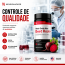 Nitric Oxide Max™ Beet Root+ 500mg | Extrato de Beterraba | 90 Cápsulas Vegetais