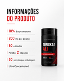 Tongkat Ali Extract 200mg | 60 Cápsulas