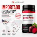 Nitric Oxide Max™ Beet Root+ 500mg | Extrato de Beterraba | 90 Cápsulas Vegetais