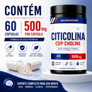 CITICOLINA - CDP CHOLINE 500mg | 60 Cápsulas