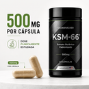 KSM-66® ASHWAGANDHA PREMIUM | 500mg — 60 CÁPSULAS