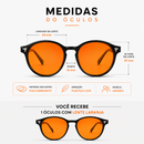 ÓCULOS ANTI LUZ AZUL NEURODARK LENTE LARANJA POLARIZADA