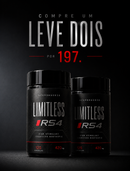 LIMITLESS RS4 | High Stimulant Nootropic • 22 Ativos • 120 Cápsulas