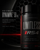LIMITLESS RS4 | High Stimulant Nootropic • 22 Ativos • 120 Cápsulas