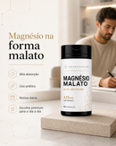 Magnésio Malato 425 mg – Alta Absorção | 90 Cápsulas