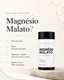 Magnésio Malato 425 mg – Alta Absorção | 90 Cápsulas
