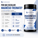 Magnésio Treonato 500mg | Alta Absorção | 60 Cápsulas - Neurohacker
