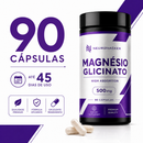 Magnésio Glicinato 500mg | Alta Absorção | 90 Cápsulas | Neurohacker