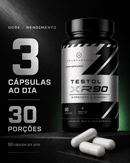 Testol XR90 - Testosterone Booster com 8 Ativos | 90 Cápsulas