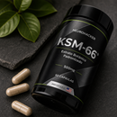 KSM-66® ASHWAGANDHA PREMIUM | 500mg — 60 CÁPSULAS
