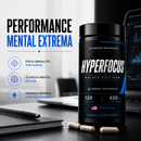HYPERFOCUS BLACK EDITION 420mg - ADVANCED NOOTROPIC | 120 CÁPSULAS