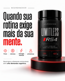 LIMITLESS RS4 | FÓRMULA ULTRA INTENSA COM 22 NOOTRÓPICOS