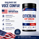 CITICOLINA - CDP CHOLINE 500mg | 60 Cápsulas