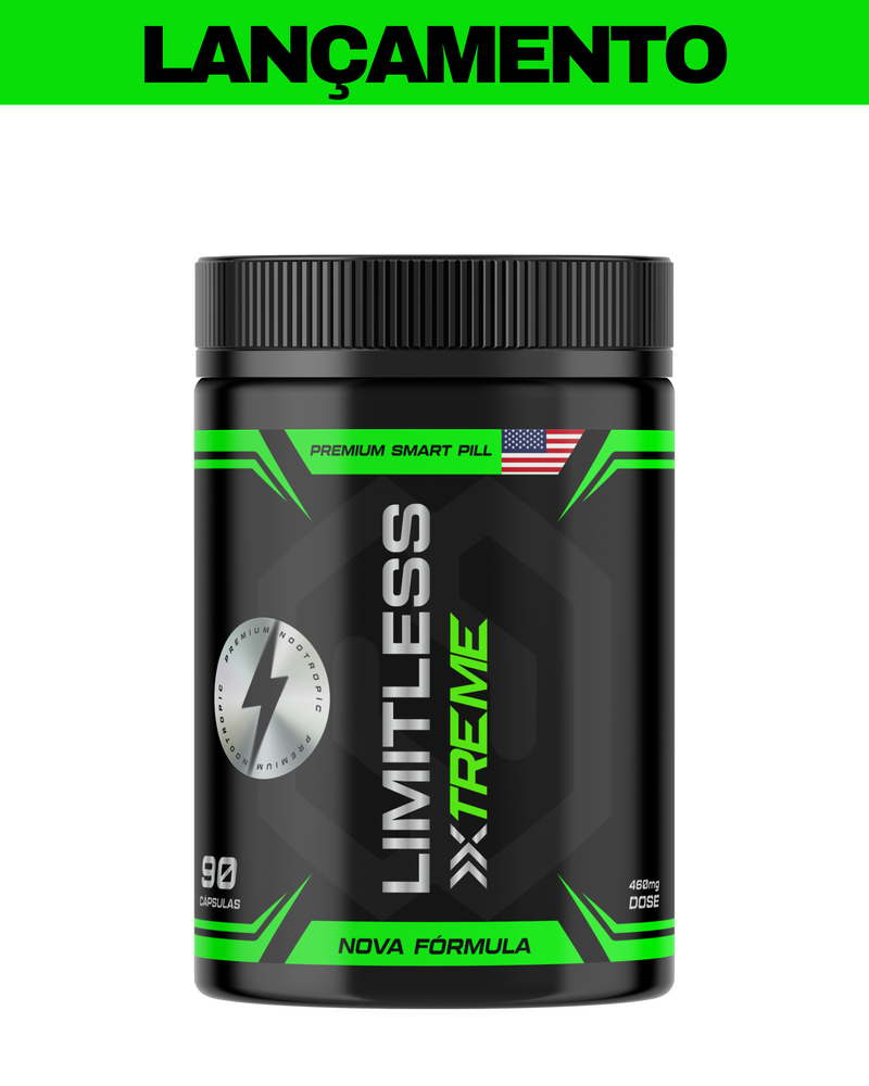 LIMITLESS XTREME - 90 CÁPSULAS  COMPRE 2 E LEVE 4 POTES + BRINDE: 1 LIMITLESS XTREME SUBLINGUAL