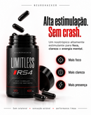 LIMITLESS RS4 | FÓRMULA ULTRA INTENSA COM 22 NOOTRÓPICOS