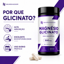 Magnésio Glicinato 500mg | Alta Absorção | 90 Cápsulas | Neurohacker