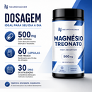 Magnésio Treonato 500mg | Alta Absorção | 60 Cápsulas - Neurohacker