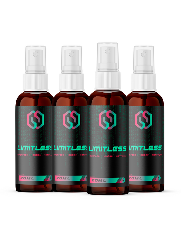 NOOTRÓPICO LIMITLESS SUBLINGUAL 20ml - COMPRE 2 E LEVE 4