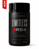 LIMITLESS RS4 | High Stimulant Nootropic • 22 Ativos • 120 Cápsulas