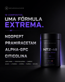 NTZ-48 Cognitive Upgrade – Nootropic Stack de Alta Intensidade | 90 Cápsulas