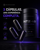 NTZ-48 Cognitive Upgrade – Nootropic Stack de Alta Intensidade | 90 Cápsulas