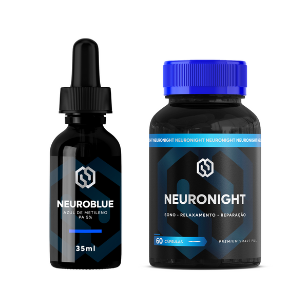 NEUROBLUE SUBLINGUAL + NEURONIGHT - COMBO