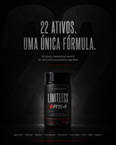 LIMITLESS RS4 | High Stimulant Nootropic • 22 Ativos • 120 Cápsulas