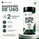 ALPHA GPC 500mg | 90 Cápsulas | Neurohacker