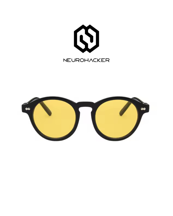 ÓCULOS BLUE BLOCKER COM A LENTE AMARELA NEUROHACKER