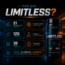 LIMITLESS 10 HOURS NOOTROPIC 120 CÁPSULAS - 420Mg