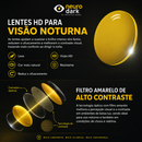 Óculos Bloqueador Luz Azul Lente Amarela Modelo Galileu