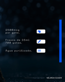 NEUROBLUE™ – Azul de Metileno Premium PA 5% | Energia Mitocondrial e Performance Cognitiva