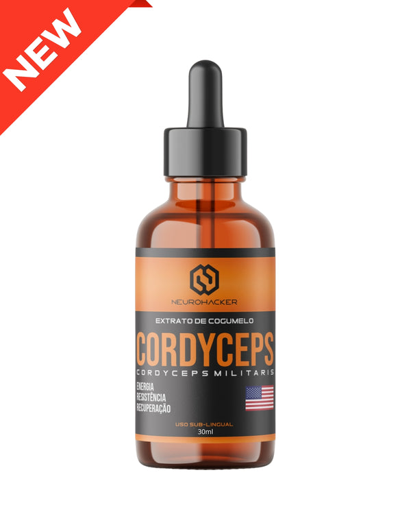 CORDYCEPS MILITARIS - EXTRATO PURO DE COGUMELO| NEUROHACKER (30ml)