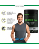 SPIRULINA NEUROHACKER - ENERGIA, NUTRIÇÃO E PERFORMANCE EM CÁPSULAS