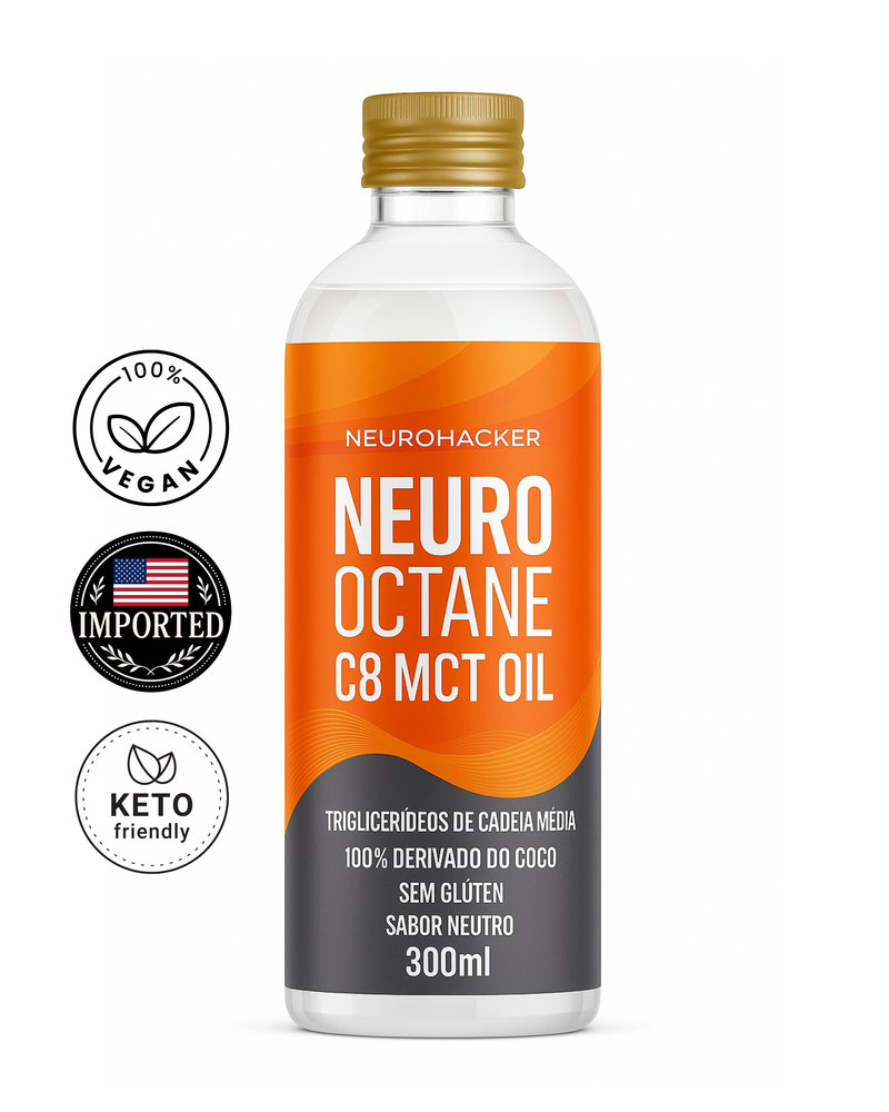 NEURO OCTANE C8 MCT OIL – Energia Pura de Alta Performance