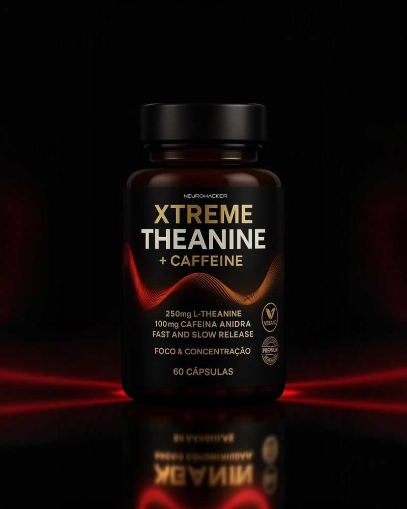 XTREME THEANINE + CAFFEINE – FOCO IMEDIATO, ENERGIA SUSTENTADA, CLAREZA MENTAL