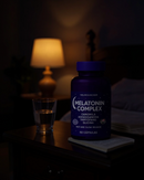 MELATONIN COMPLEX - FÓRMULA PREMIUM COM ASHWAGANDHA + CAMOMILA PARA SONO PROFUNDO