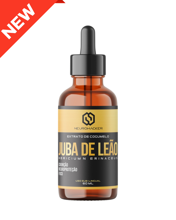 Juba de Leão - Extrato Puro de Cogumelo | Neurohacker (60ml)