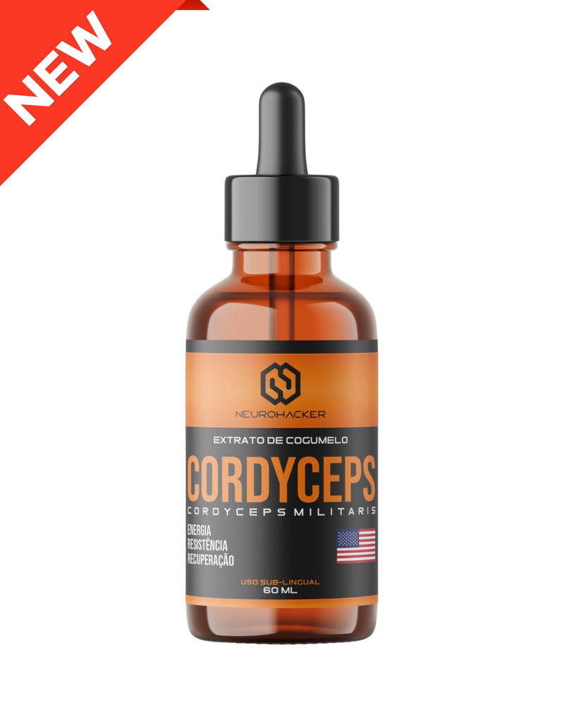 Cordyceps Militaris - Extrato Puro de Cogumelo | Neurohacker (60ml)