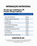 NEUROBLUE PULSE AZUL DE METILENO COM AÇÃO ESTIMULANTE 10 EM 1 PREMIUM FÓRMULA | 30 CAPS