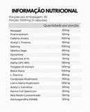 NTZ-48 | FOCO EXTREMO, MEMÓRIA AVANÇADA, E EXPANSÃO COGNITIVA – FÓRMULA PREMIUM COM 18 NOOTRÓPICOS – 90 CÁPSULAS