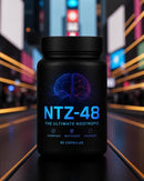 NTZ-48 | FOCO EXTREMO, MEMÓRIA AVANÇADA, E EXPANSÃO COGNITIVA – FÓRMULA PREMIUM COM 18 NOOTRÓPICOS – 90 CÁPSULAS