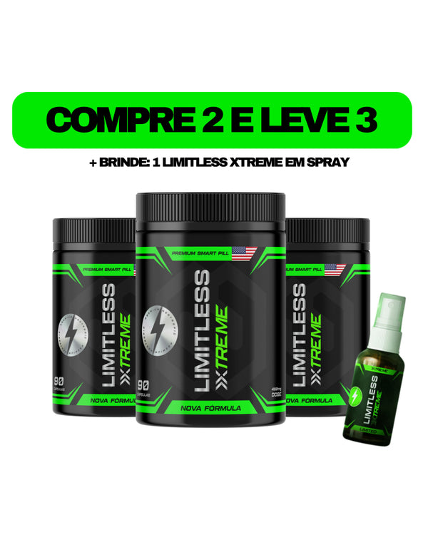 LIMITLESS XTREME | CONDIÇÃO RELÂMPAGO - COMPRE 2 E LEVE 3