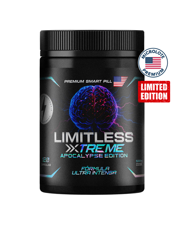 LIMITLESS XTREME APOCALYPSE EDITION - FÓRMULA INSANA COM 25 NOOTRÓPICOS